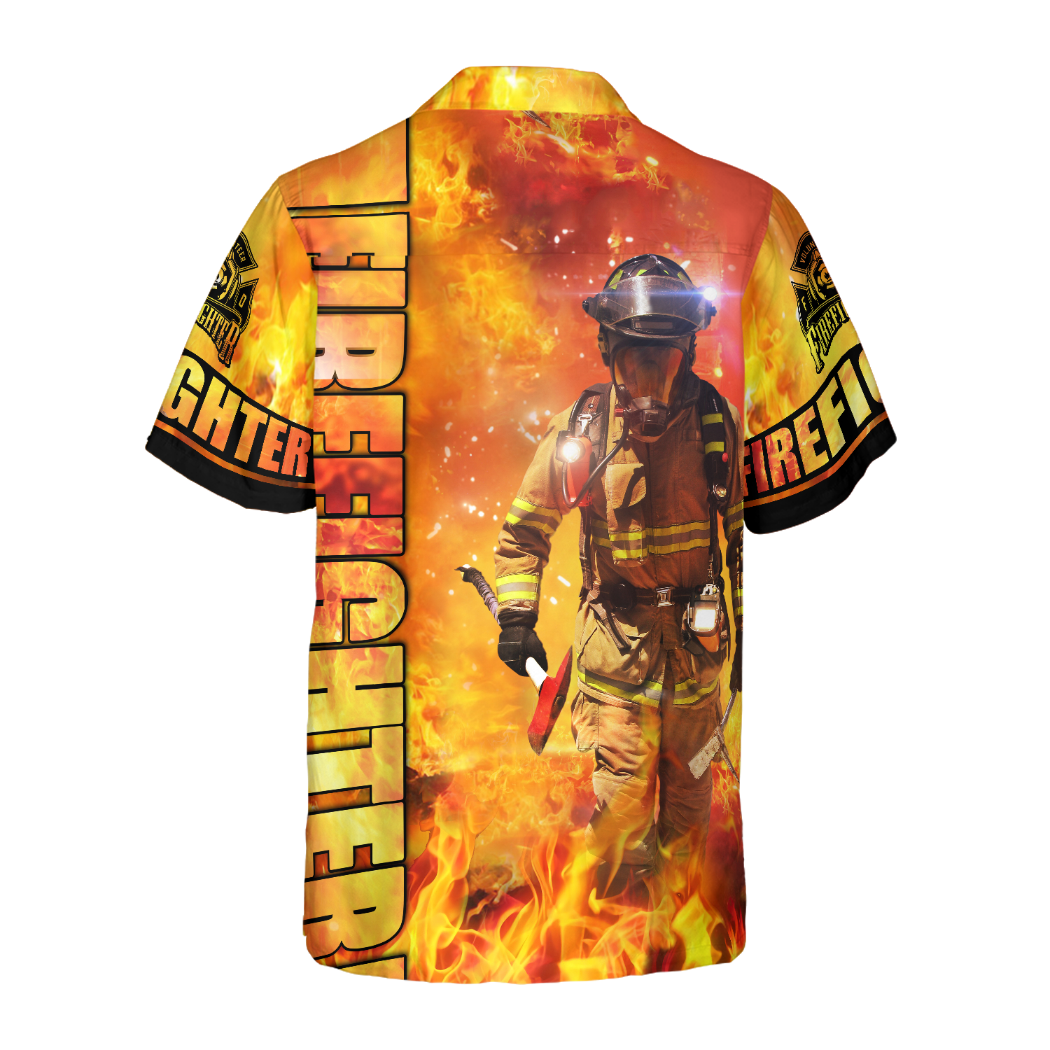 Firefighter Hawaiian Shirt - Hyperfavor