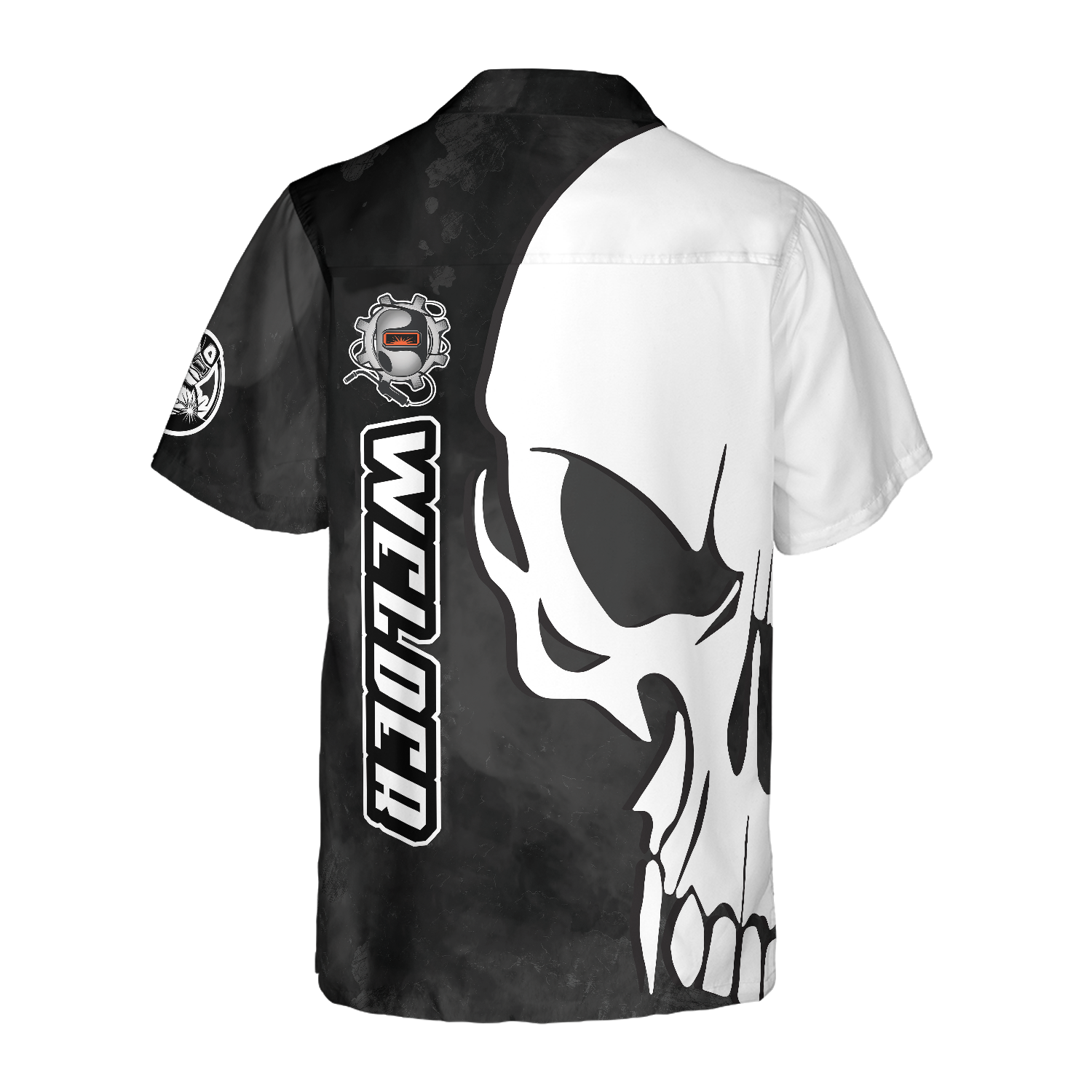 Welder Skull Hawaiian Shirt - Hyperfavor