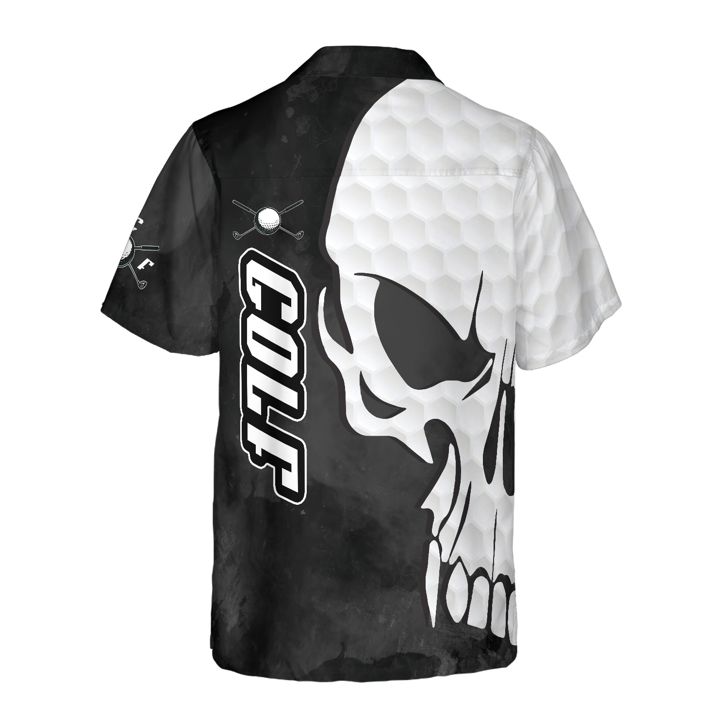 Golf And Skull Hawaiian Shirt - Hyperfavor