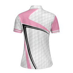 Golf Girl In Sporty Style Golf Short Sleeve Women Polo Shirt, Simple Golf Shirt Design For Female Players - Hyperfavor