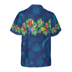 Parrot Aloha Shirt For Men Hawaiian Shirt - Hyperfavor