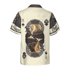 The King Of Poker Shirt For Men V1 Custom Hawaiian Shirt - Hyperfavor