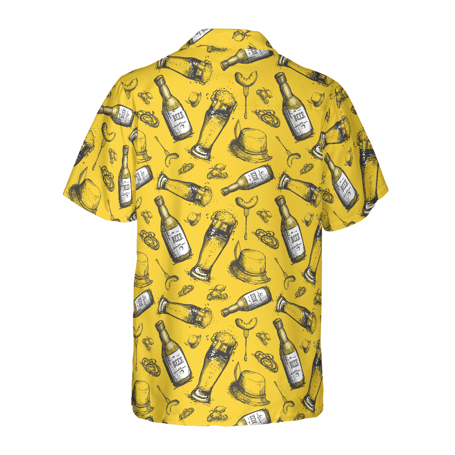 Beer Bottle Hawaiian Shirt - Hyperfavor