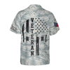 Veteran Proud US Airforce Camouflage Hawaiian Shirt - Hyperfavor