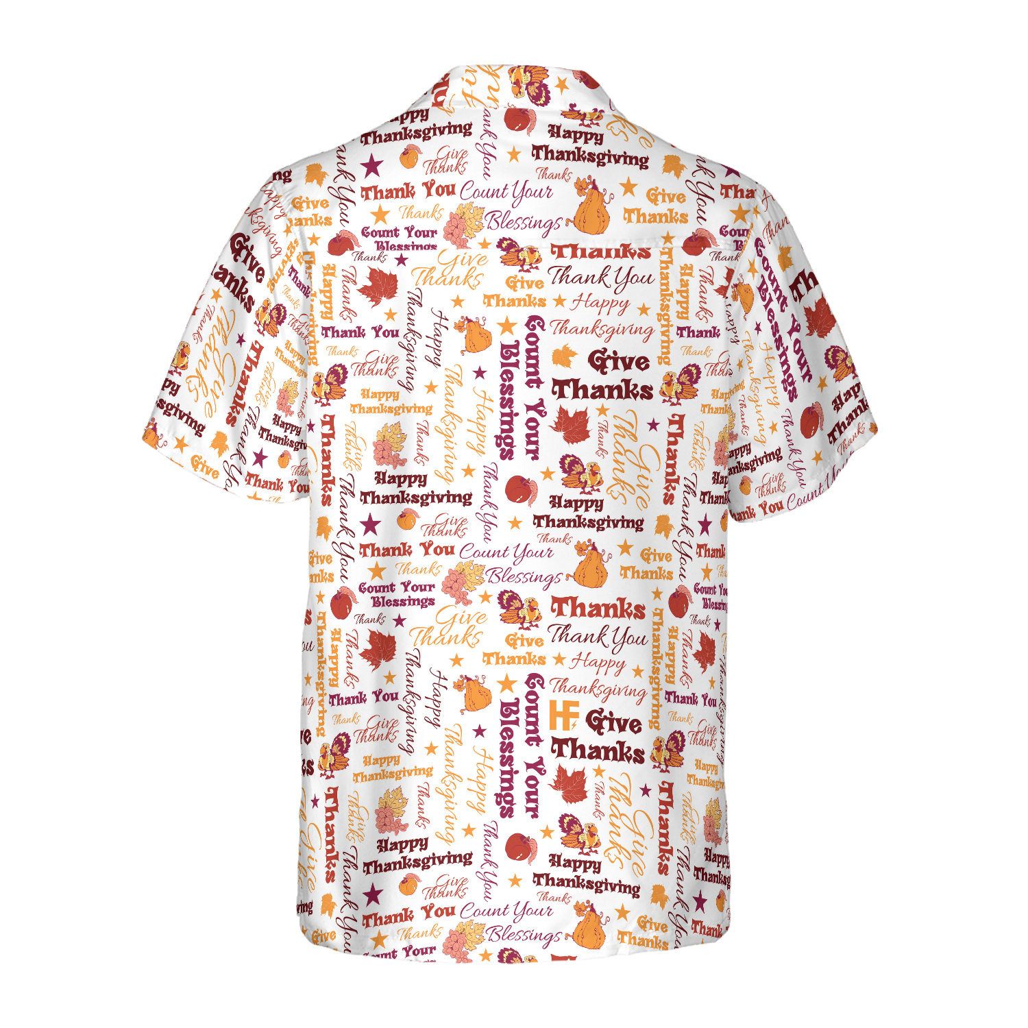 Give Thanks For Thanksgiving Day Hawaiian shirt - Hyperfavor