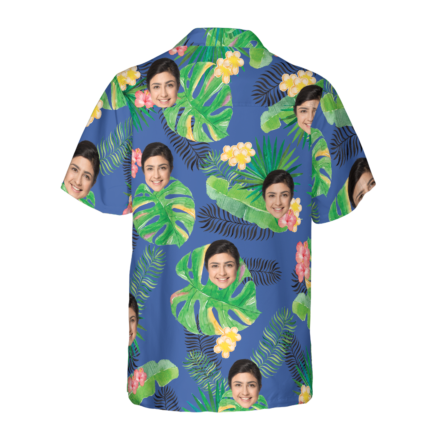 Funny Custom Face 03 Custom Hawaiian Shirt - Hyperfavor