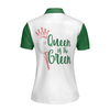 Queen Of The Green Short Sleeve Women Polo Shirt - Hyperfavor