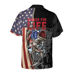 Hooked For Life Hawaiian Shirt - Hyperfavor