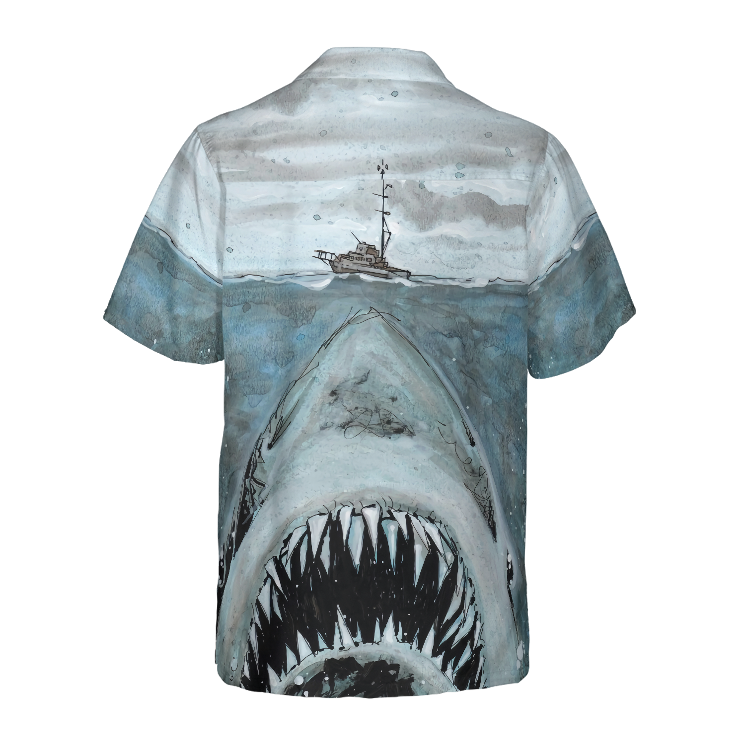 Shark Mouth 02 Hawaiian Shirt - Hyperfavor