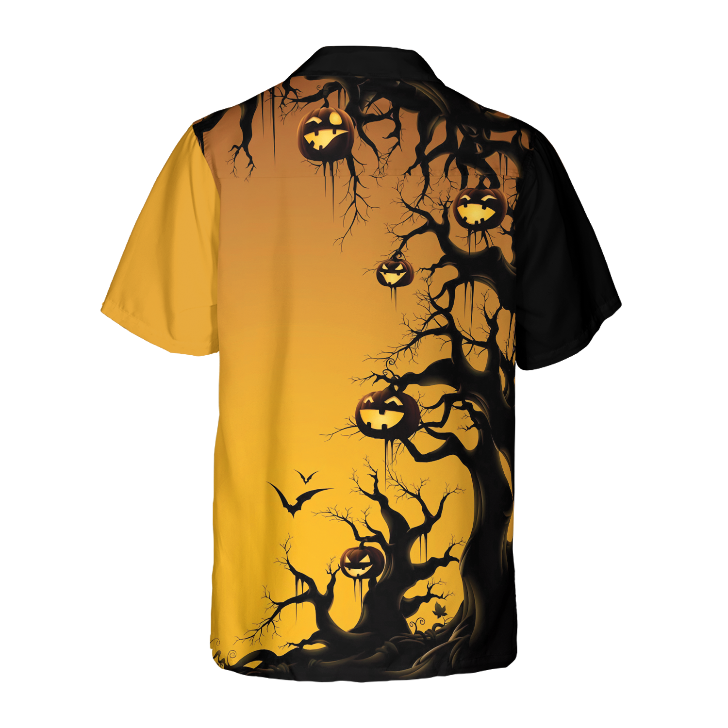 Scary Halloween Tree Hawaiian Shirt - Hyperfavor