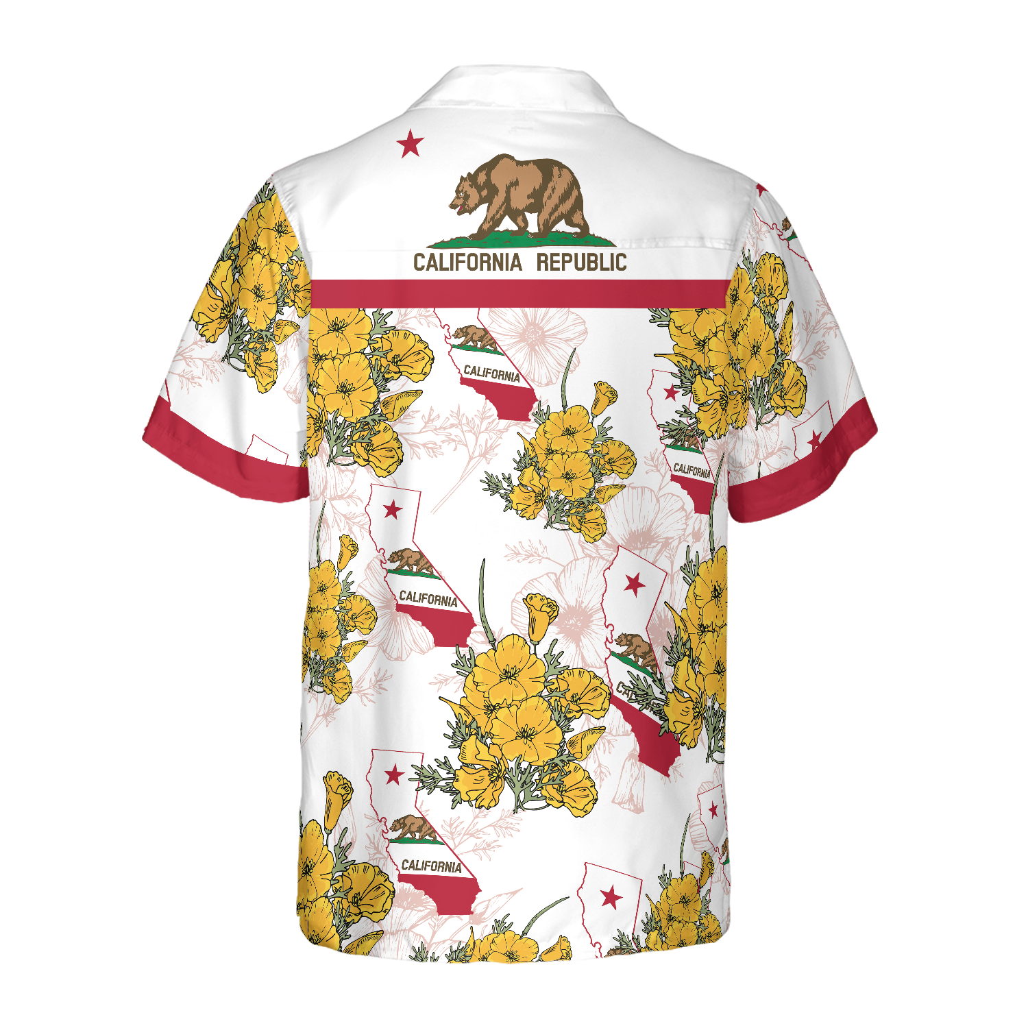 California Proud Hawaiian Shirt - Hyperfavor