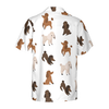 Puppies Run Around Poodle Shirt Hawaiian Shirt - Hyperfavor