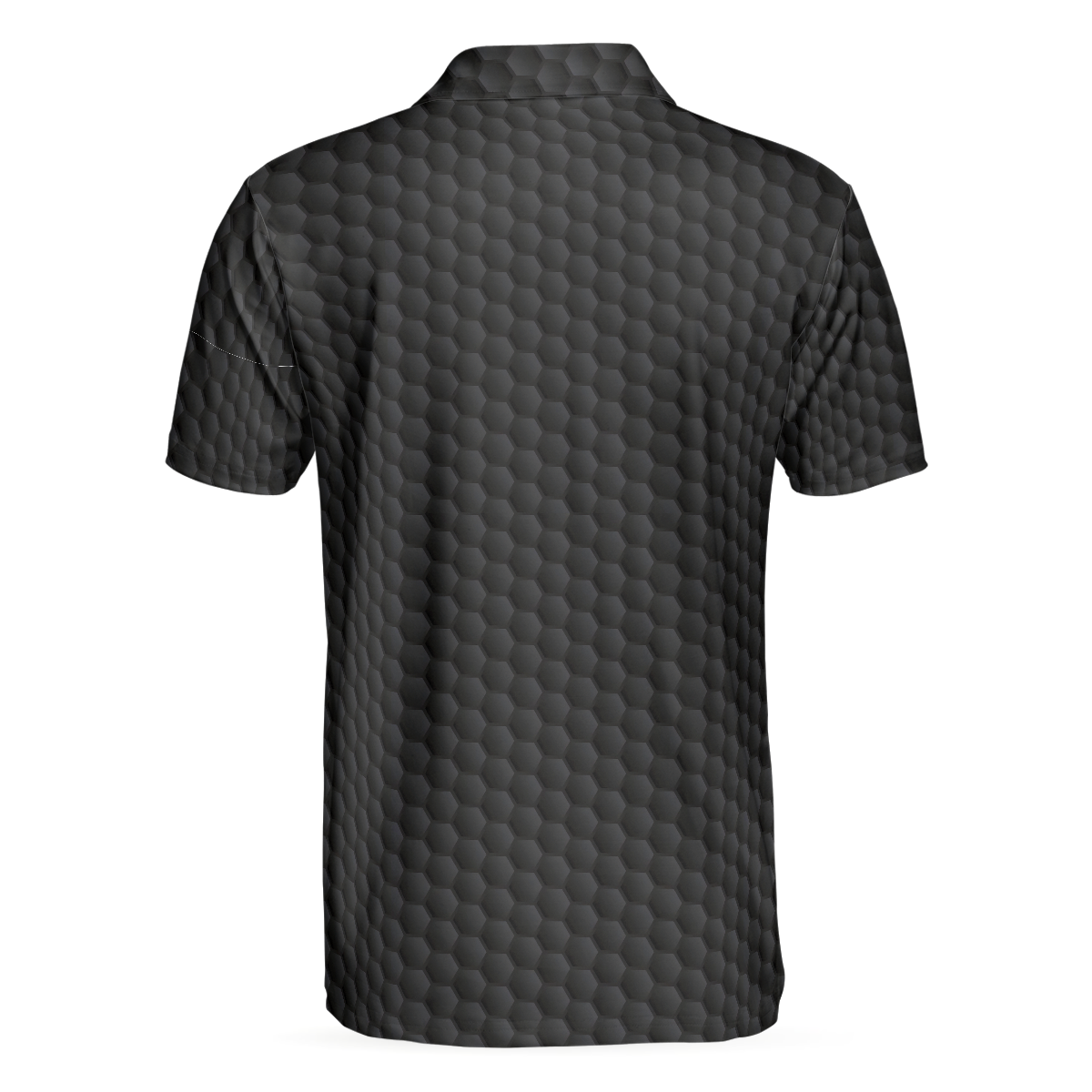 Make America Golf Again Custom Polo Shirt, Personalized Black Hornet Nest Pattern American Flag Golf Shirt For Men - Hyperfavor