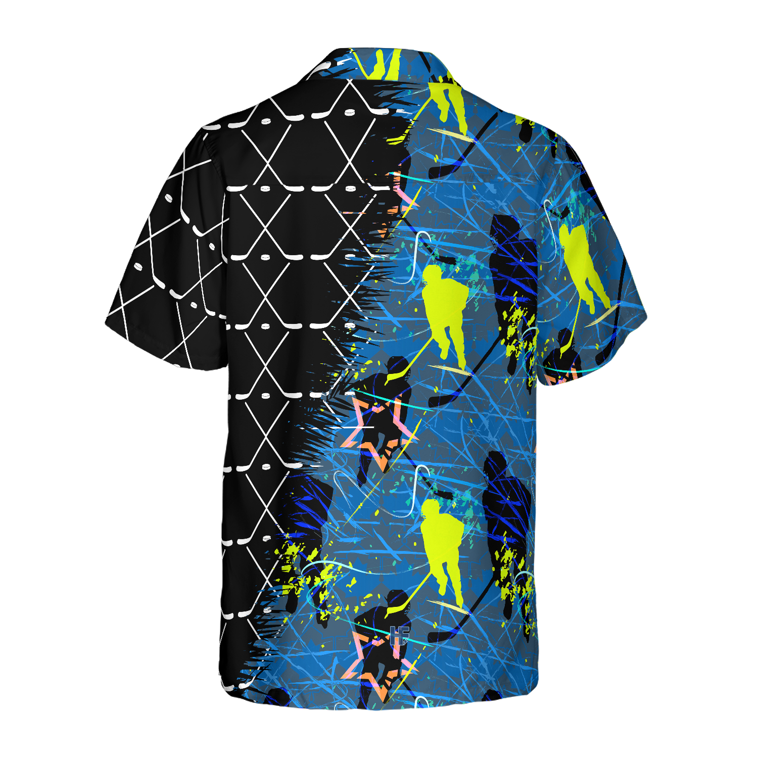 Hockey Sticks Pattern V1 Hawaiian Shirt - Hyperfavor