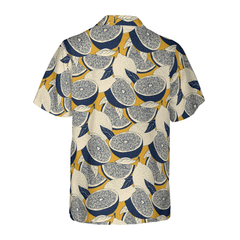 Summer Lemon Vintage Style Hawaiian Shirt - Hyperfavor