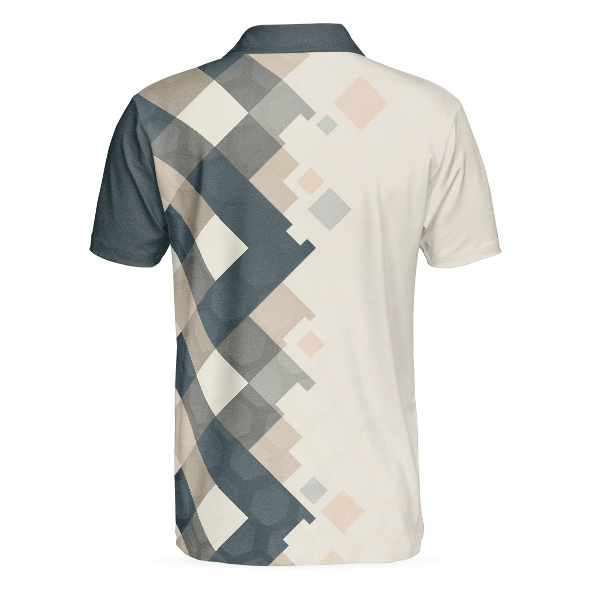 Vintage Pastel Argyle Pattern Polo Shirt For Men - Hyperfavor