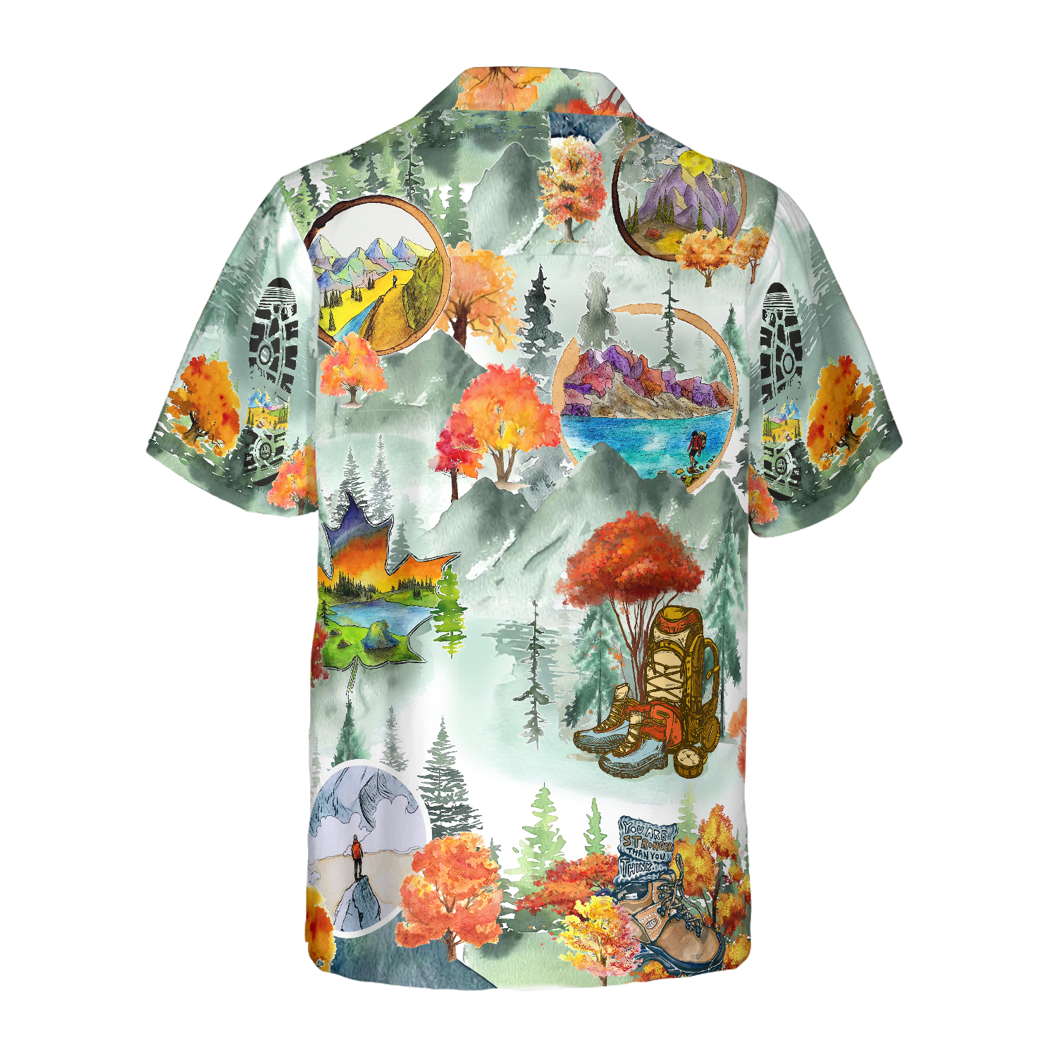 HIKING Custom Hawaiian Shirt - Hyperfavor