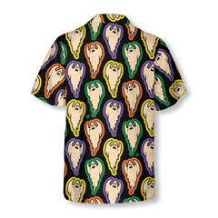 Halloween Ghosts Hawaiian Shirt - Hyperfavor