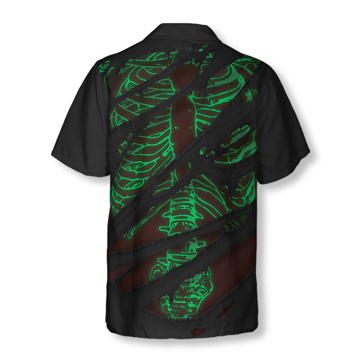 Horror Skeleton Halloween Hawaiian Shirt - Hyperfavor