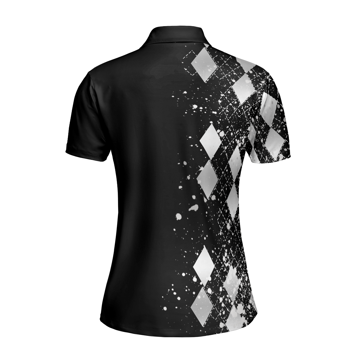 Silver Bowling Short Sleeve Women Polo Shirt, Female Bowling Polo Shirt, Bowling Gift For Female Players - Hyperfavor