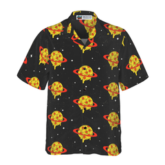 Pizza Planets Shirt For Men Hawaiian Shirt - Hyperfavor