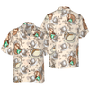 Coffee And Lazy Sloth Shirt For Men Hawaiian Shirt - Hyperfavor