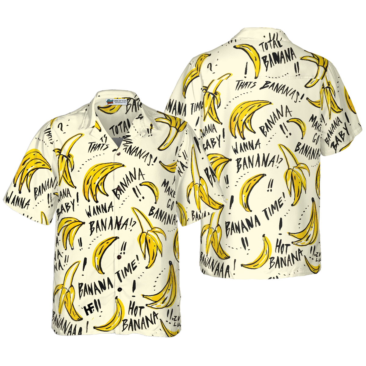 Banana Quote Shirt For Men Hawaiian Shirt - Hyperfavor