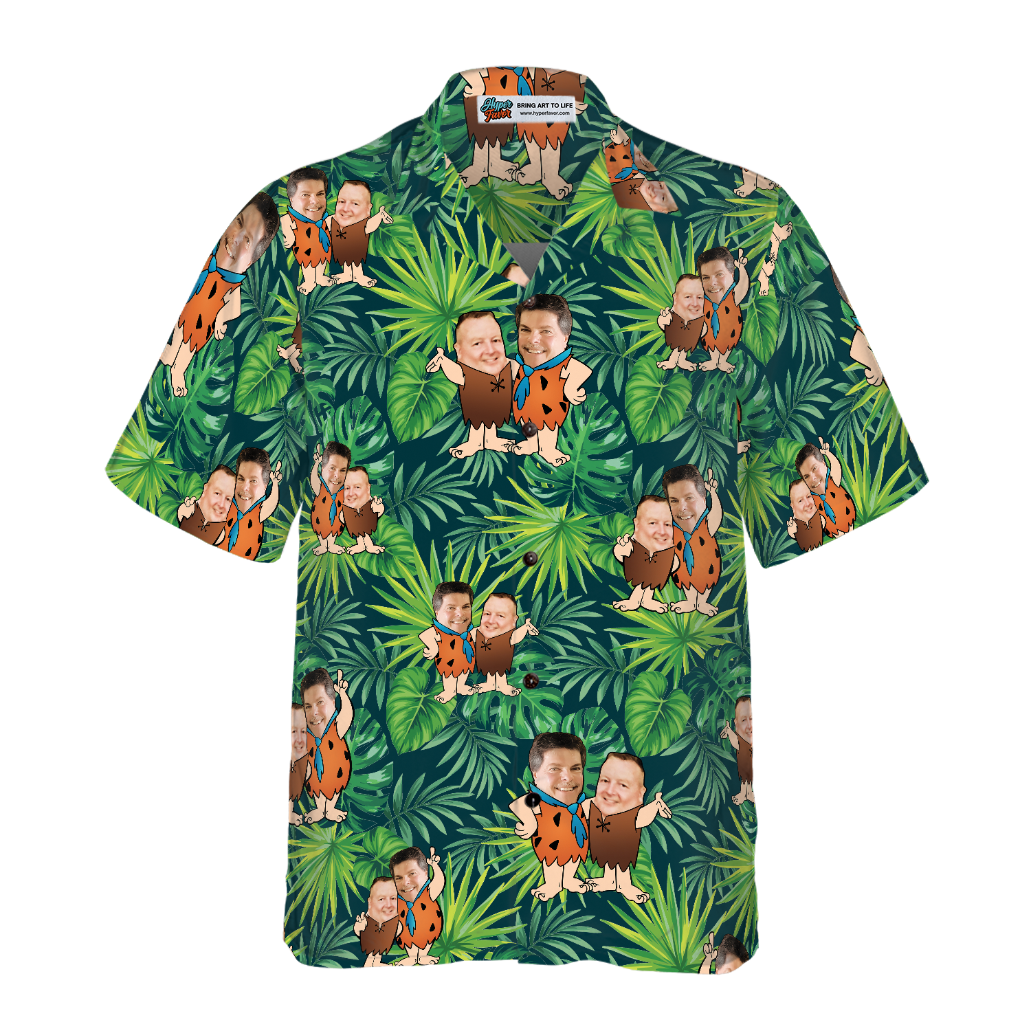 Customize Cartoon Hawaiian Shirt - Hyperfavor