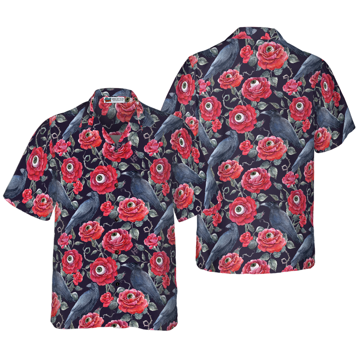 Halloween Darkness Hawaiian Shirt - Hyperfavor