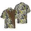 Bitcoin Doodle Funky Pattern Hawaiian Shirt - Hyperfavor