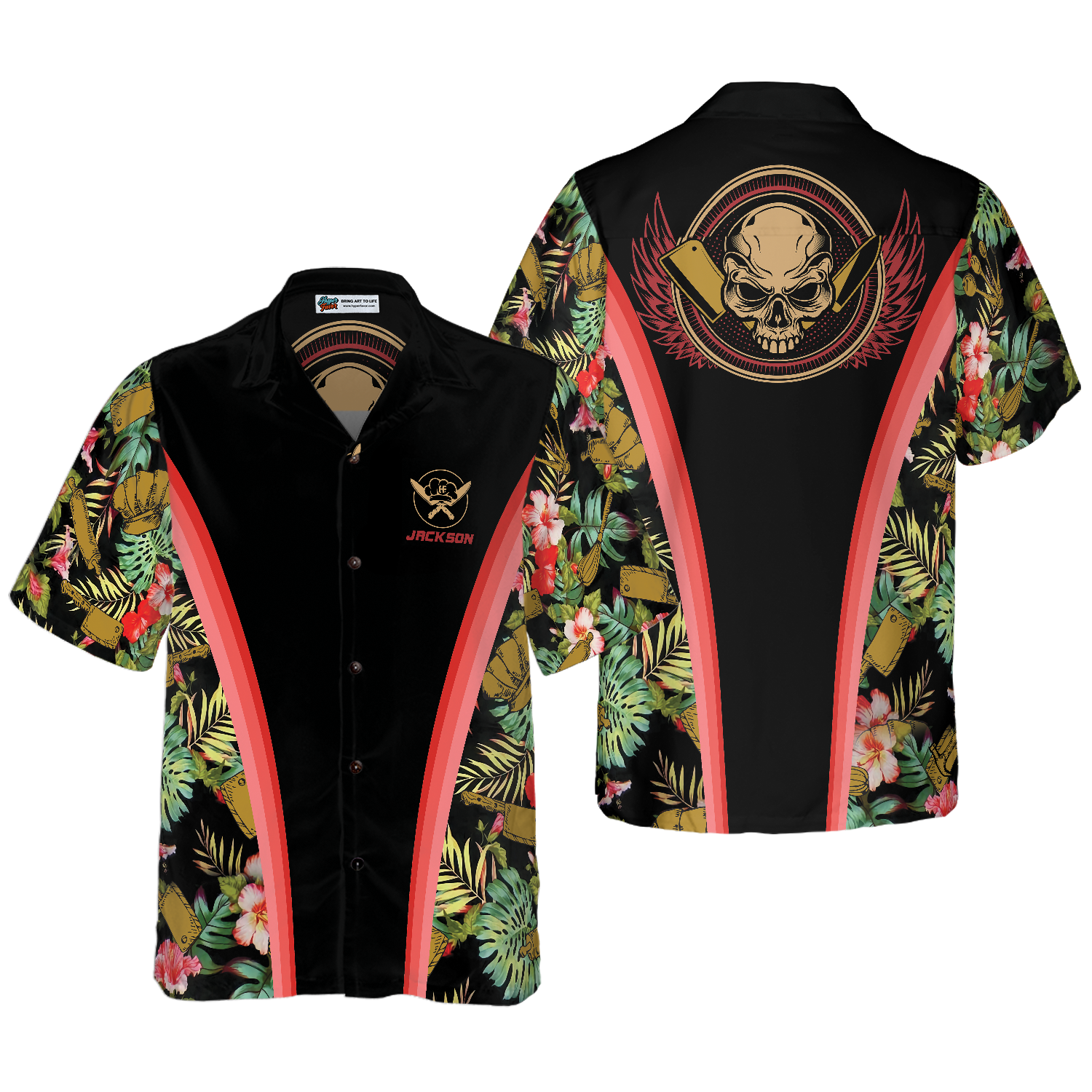 Chef Tropical Custom Hawaiian Shirt - Hyperfavor