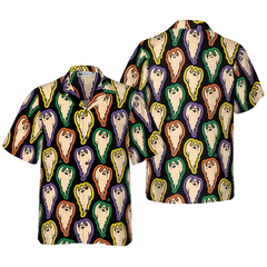 Halloween Ghosts Hawaiian Shirt - Hyperfavor