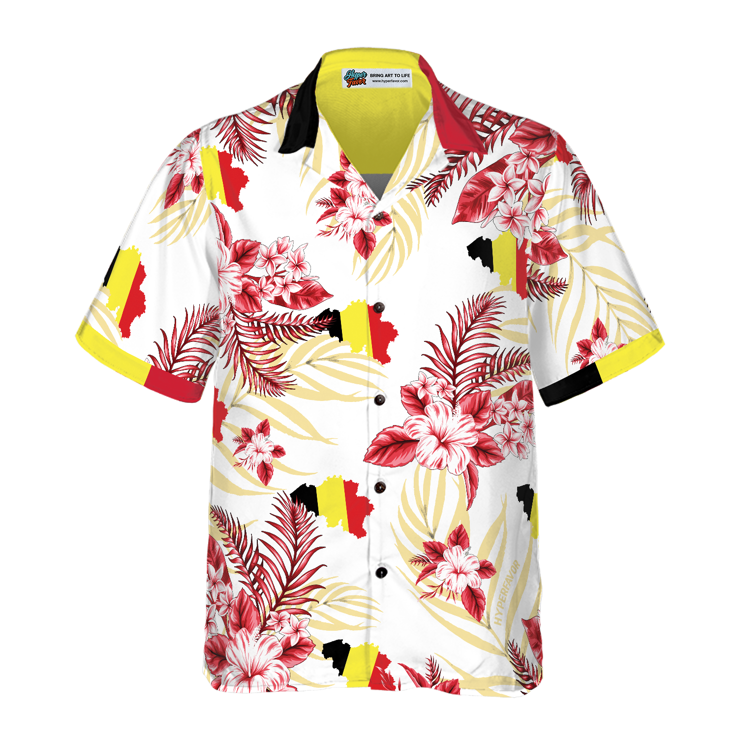 Belgium Hawaiian Shirt - Hyperfavor