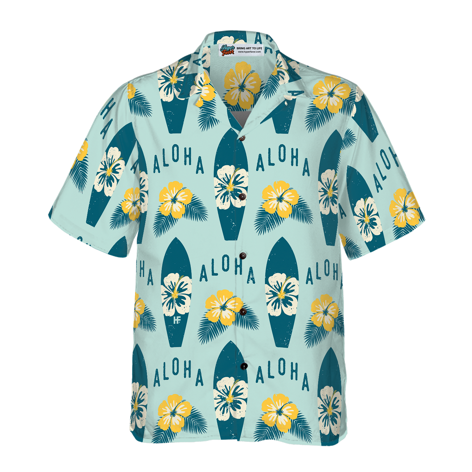 Surfboards Aloha 2 Hawaiian Shirt - Hyperfavor