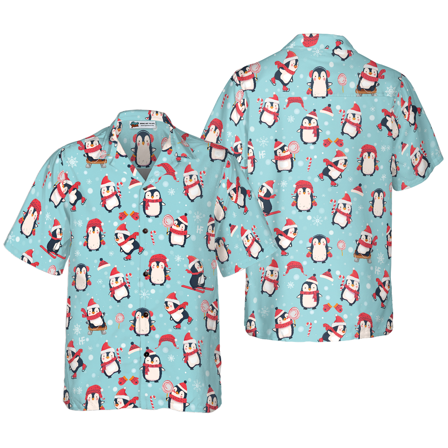 Merry Christmas Pattern 5 Hawaiian Shirt - Hyperfavor