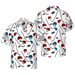 Ice Hockey Hawaiian Shirt - Hyperfavor