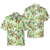 Watercolor Sloth And Tropical Plant Hawaiian Shirt - Hyperfavor