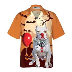 Pitbull Has Been Ready For Halloween Since Last Halloween Hawaiian Shirt, Cool Halloween Shirt For Men And Women - Hyperfavor