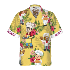 Don't Mess With Baker Hawaiian Shirt - Hyperfavor