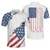 American Flag Ripped Golf Polo Shirt, Simple American Golf Shirt Design, Best Golf Gift Idea For American Golfers - Hyperfavor