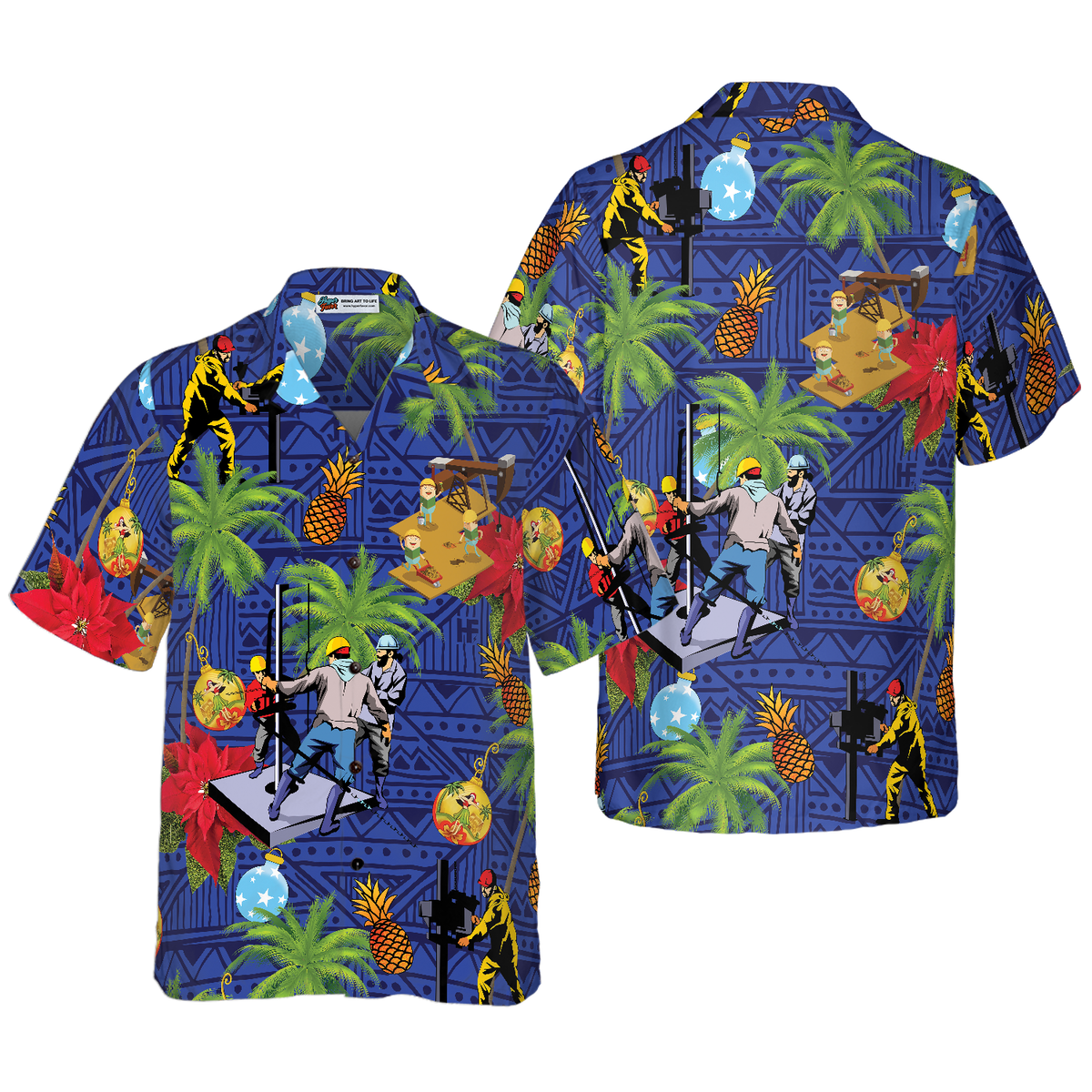 Oil Field Life Hawaiian Shirt - Hyperfavor