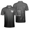 Golf Black Pimps Polo Shirt For Men, Funny White Men Golfing Polo Shirt - Hyperfavor