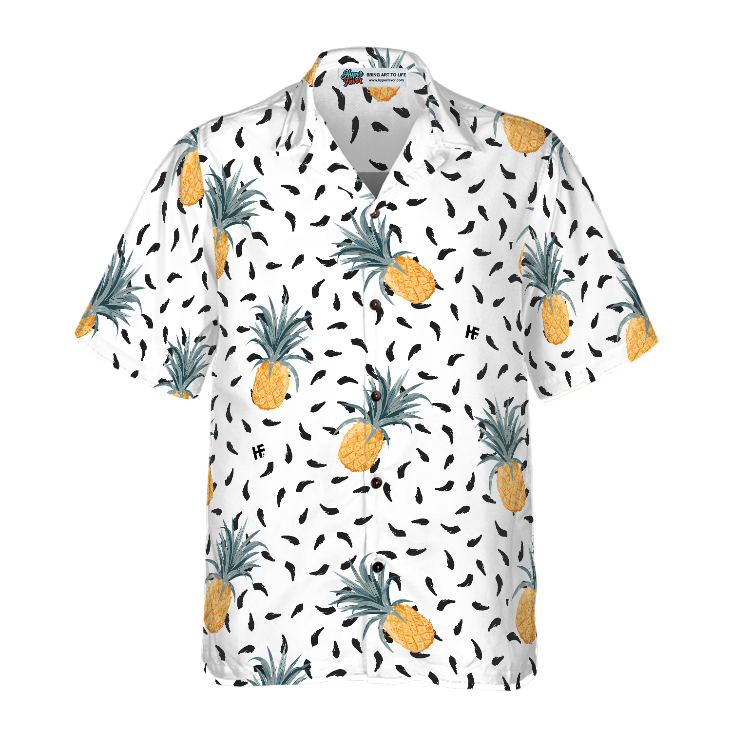 Pineapple Pattern V2 Hawaiian Shirt - Hyperfavor