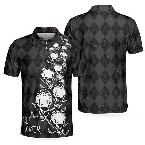 Skull hot sale golf shirts