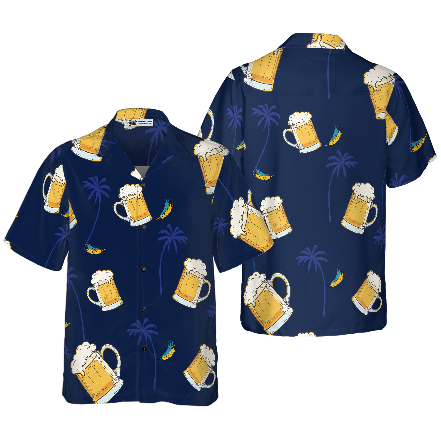 Beer Hawaiian Shirt Hawaiian Shirt - Hyperfavor