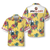 Bricklayer Pineapple Seamless Pattern Hawaiian Shirt - Hyperfavor