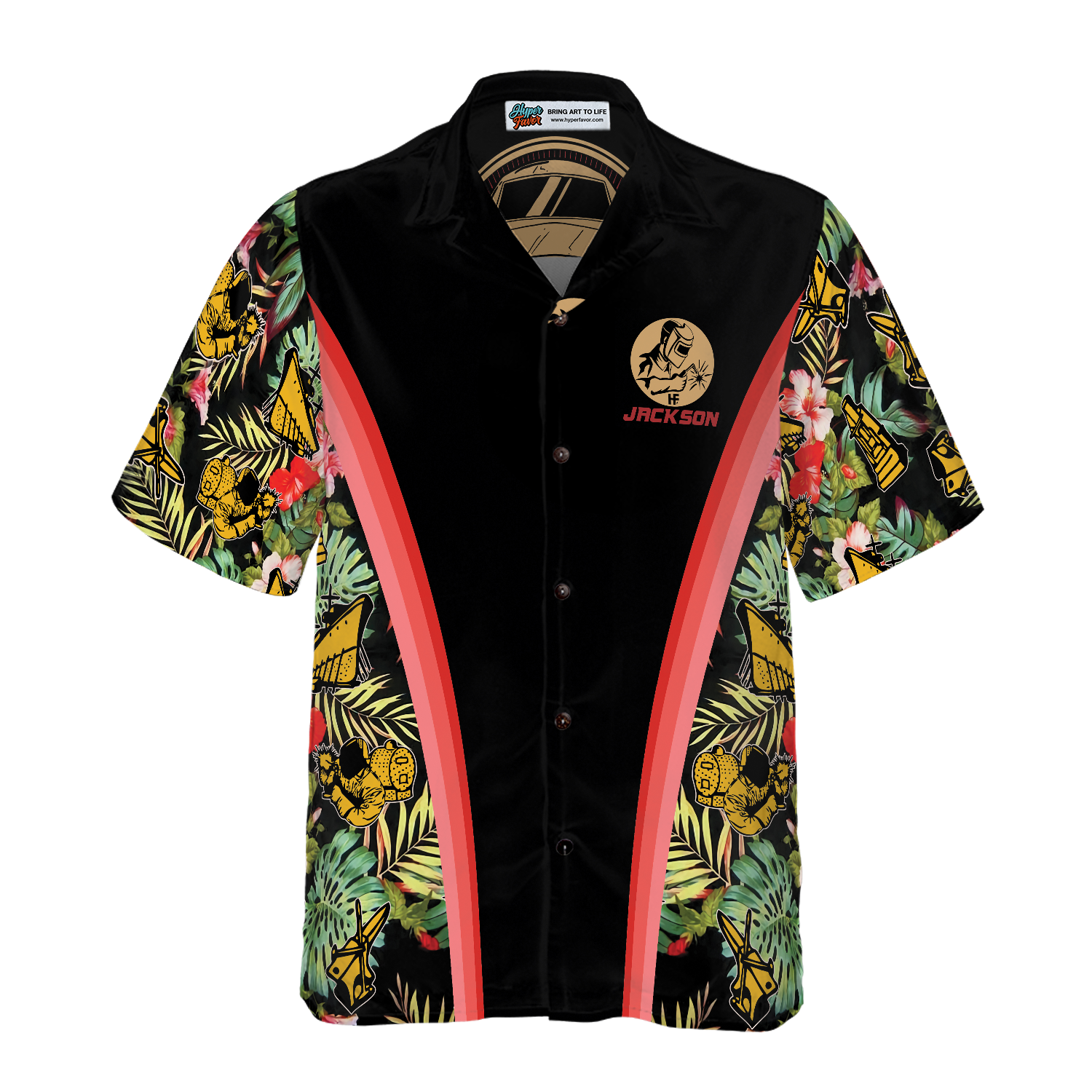 Boilermaker Tropical Custom Hawaiian Shirt - Hyperfavor