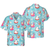 Hyperfavor Christmas Hawaiian Shirts, Santa Beach Summer Pattern Shirt Short Sleeve, Christmas Shirt Idea Gift For Men And Women - Hyperfavor