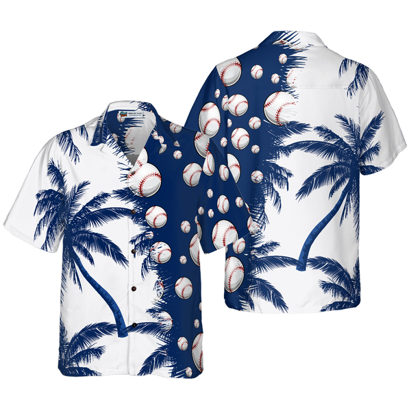 Baseball Logo Hawaiian Shirt - T-shirts Low Price