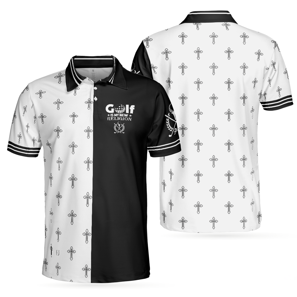 Golf Is My New Religion Polo Shirt - Hyperfavor